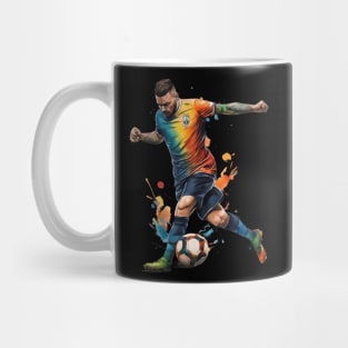 Football Soccer Player Mug